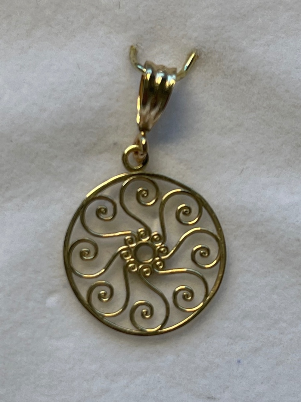 14K Pirate's Gate Pendant from Charleston, SC